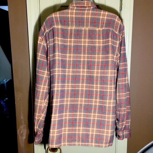 Patagonia Organic cotton L Men’s long sleeve Mid-weight  Fjord flannel EUC - Picture 5 of 7